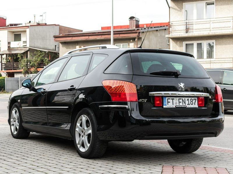 Peugeot 407 SW 2.0_Diesel_163 KM_195 tyś km_automt_FV23%