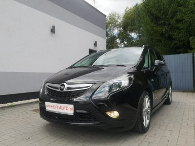 Opel Zafira 1.4Turbo 140KM OPC Klimatronic Tempomat Nawi Skóra Led Bixenon Serwis C (2011-)