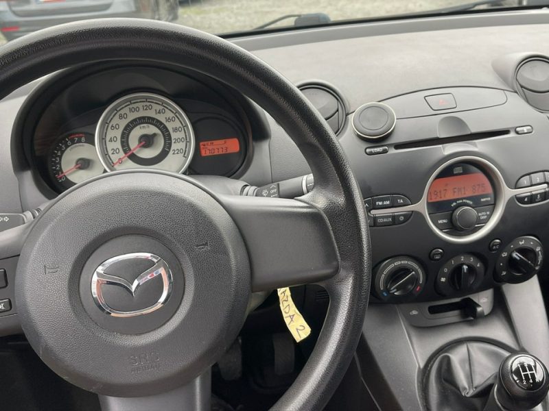Mazda 2 1.4 Benzyna Zarejestrowany Ubezpieczony II (2007-2014)