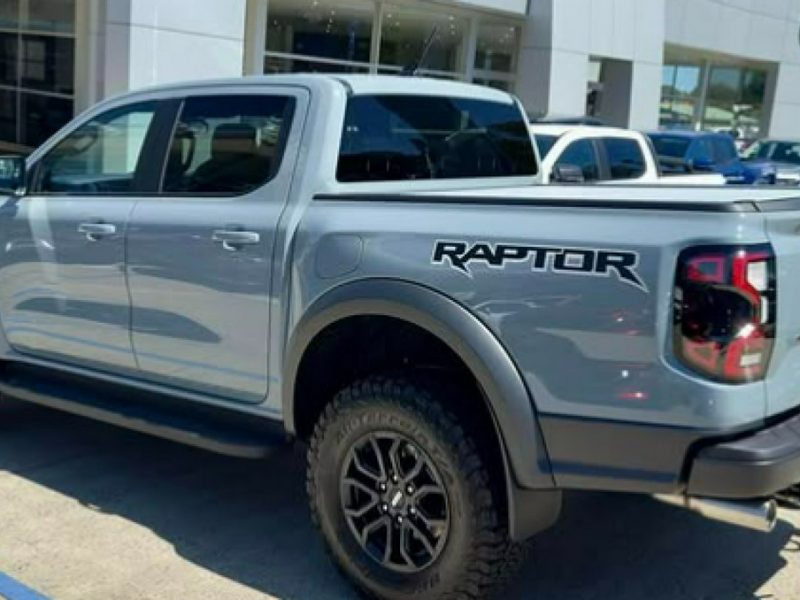 Ford Ranger Raptor Conquer Grey 3,0 V6 292KM Super Niska Cena! 2024 ! Od ręki Wyprzedaż