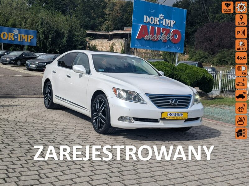 Lexus LS LS 460 V8 4x4 (AWD)/zarejestrowany w Polsce IV (2006-2017)