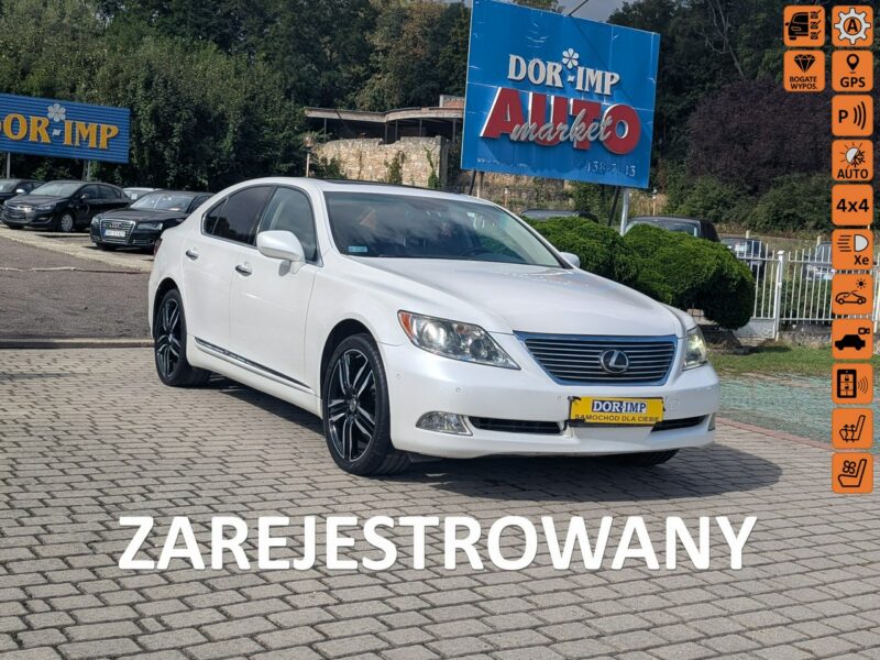 Lexus LS LS 460 V8 4x4 (AWD)/zarejestrowany w Polsce IV (2006-2017)