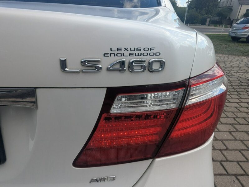 Lexus LS LS 460 V8 4x4 (AWD)/zarejestrowany w Polsce IV (2006-2017)