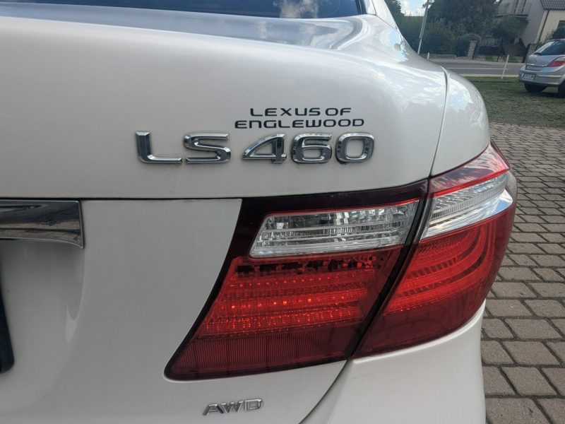 Lexus LS LS 460 V8 4x4 (AWD)/zarejestrowany w Polsce IV (2006-2017)