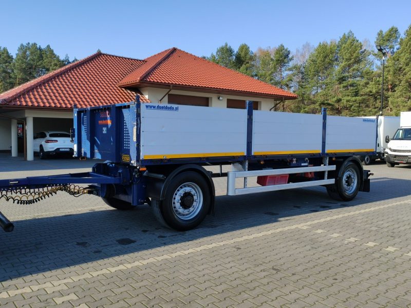burtowe Samro Ciężarowa 2-osiowa na poduszkach Budowlanka , Budowlana Super Stan !!!