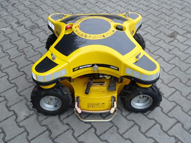 inny Spermann SPIDER MINI II kosiarka SPIDER MINI II robot zdalnie sterowana Sprowadzona Super Stan