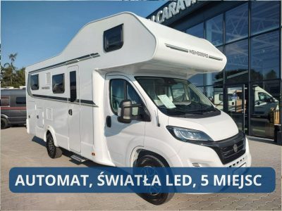 samochody kempingowe Weinsberg CaraHome 650 MEG 5 os. alkowa od WEINSBERG z automatem i FullLED!! Korzyść 77.900 PLN!!