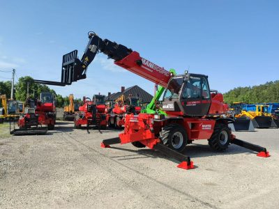 pozostałe Manitou MRT 2150 ROTO Ładowarka Teleskopowa Obrotowa 2550 1850 1840 Wózek Jezdniowy Podnośnikowy Obrotowy Zwyżka Dzwig Super Stan