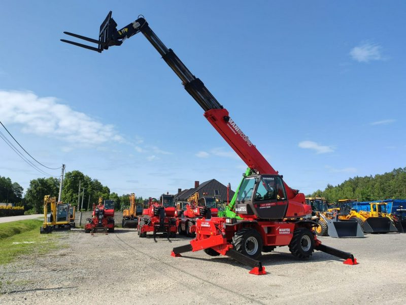pozostałe Manitou MRT 2150 ROTO Ładowarka Teleskopowa Obrotowa 2550 1850 1840 Wózek Jezdniowy Podnośnikowy Obrotowy Zwyżka Dzwig Super Stan