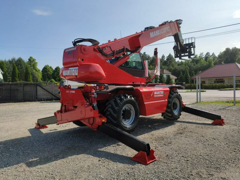 pozostałe Manitou MRT 2150 ROTO Ładowarka Teleskopowa Obrotowa 2550 1850 1840 Wózek Jezdniowy Podnośnikowy Obrotowy Zwyżka Dzwig Super Stan