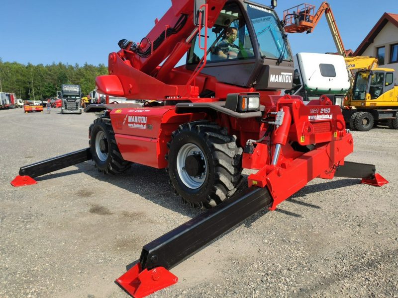 pozostałe Manitou MRT 2150 ROTO Ładowarka Teleskopowa Obrotowa 2550 1850 1840 Wózek Jezdniowy Podnośnikowy Obrotowy Zwyżka Dzwig Super Stan