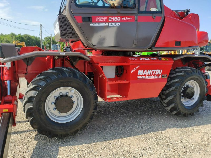 pozostałe Manitou MRT 2150 ROTO Ładowarka Teleskopowa Obrotowa 2550 1850 1840 Wózek Jezdniowy Podnośnikowy Obrotowy Zwyżka Dzwig Super Stan