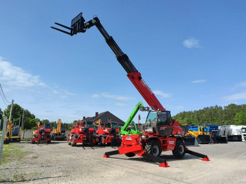 pozostałe Manitou MRT 2150 ROTO Ładowarka Teleskopowa Obrotowa 2550 1850 1840 Wózek Jezdniowy Podnośnikowy Obrotowy Zwyżka Dzwig Super Stan