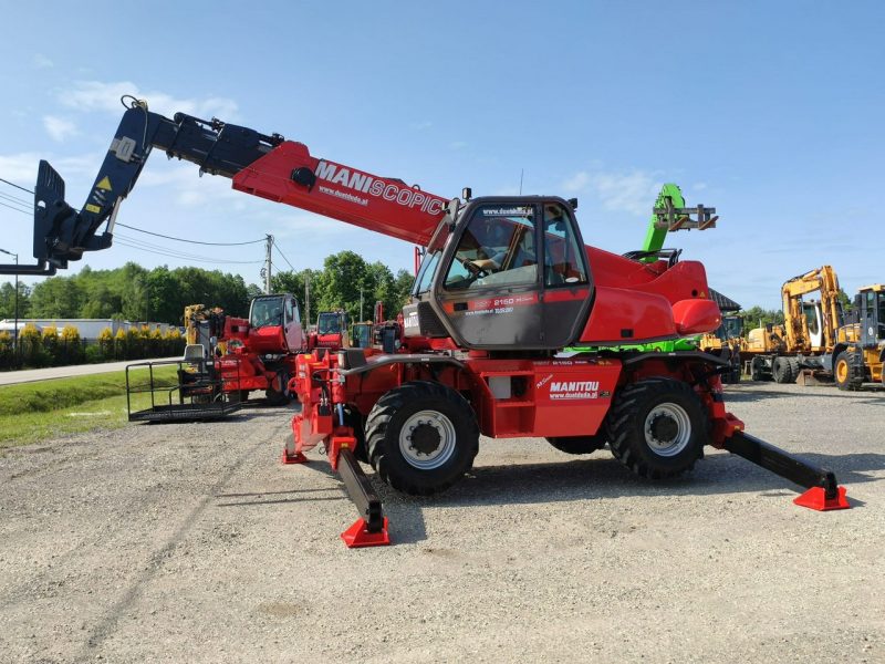 pozostałe Manitou MRT 2150 ROTO Ładowarka Teleskopowa Obrotowa 2550 1850 1840 Wózek Jezdniowy Podnośnikowy Obrotowy Zwyżka Dzwig Super Stan