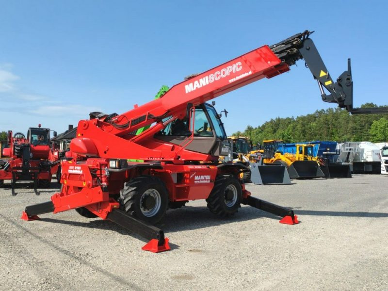 pozostałe Manitou MRT 2150 ROTO Ładowarka Teleskopowa Obrotowa 2550 1850 1840 Wózek Jezdniowy Podnośnikowy Obrotowy Zwyżka Dzwig Super Stan