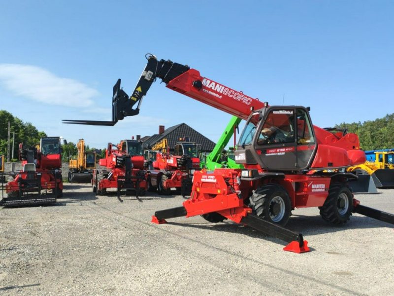 pozostałe Manitou MRT 2150 ROTO Ładowarka Teleskopowa Obrotowa 2550 1850 1840 Wózek Jezdniowy Podnośnikowy Obrotowy Zwyżka Dzwig Super Stan