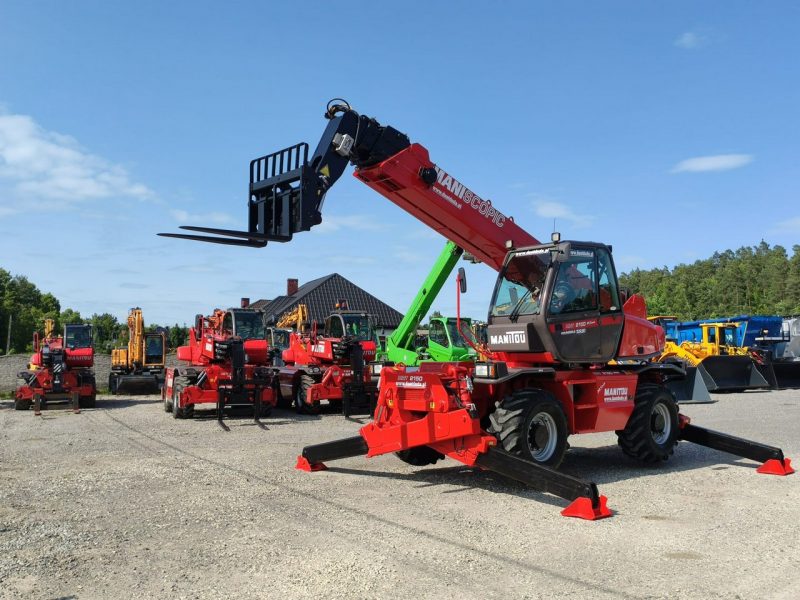 pozostałe Manitou MRT 2150 ROTO Ładowarka Teleskopowa Obrotowa 2550 1850 1840 Wózek Jezdniowy Podnośnikowy Obrotowy Zwyżka Dzwig Super Stan