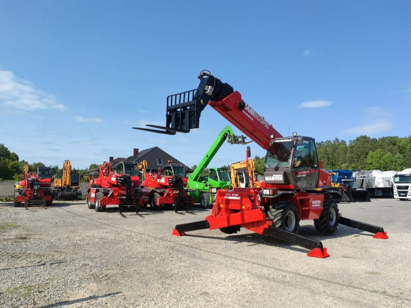 pozostałe Manitou MRT 2150 ROTO Ładowarka Teleskopowa Obrotowa 2550 1850 1840 Wózek Jezdniowy Podnośnikowy Obrotowy Zwyżka Dzwig Super Stan