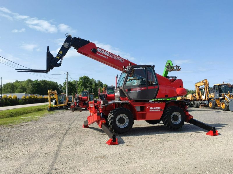 pozostałe Manitou MRT 2150 ROTO Ładowarka Teleskopowa Obrotowa 2550 1850 1840 Wózek Jezdniowy Podnośnikowy Obrotowy Zwyżka Dzwig Super Stan