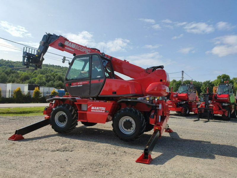 pozostałe Manitou MRT 2150 ROTO Ładowarka Teleskopowa Obrotowa 2550 1850 1840 Wózek Jezdniowy Podnośnikowy Obrotowy Zwyżka Dzwig Super Stan