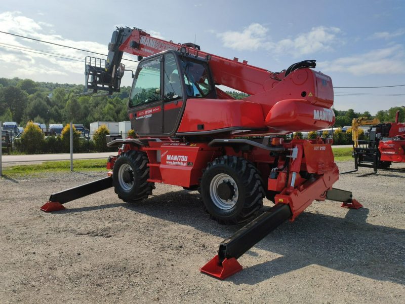 pozostałe Manitou MRT 2150 ROTO Ładowarka Teleskopowa Obrotowa 2550 1850 1840 Wózek Jezdniowy Podnośnikowy Obrotowy Zwyżka Dzwig Super Stan