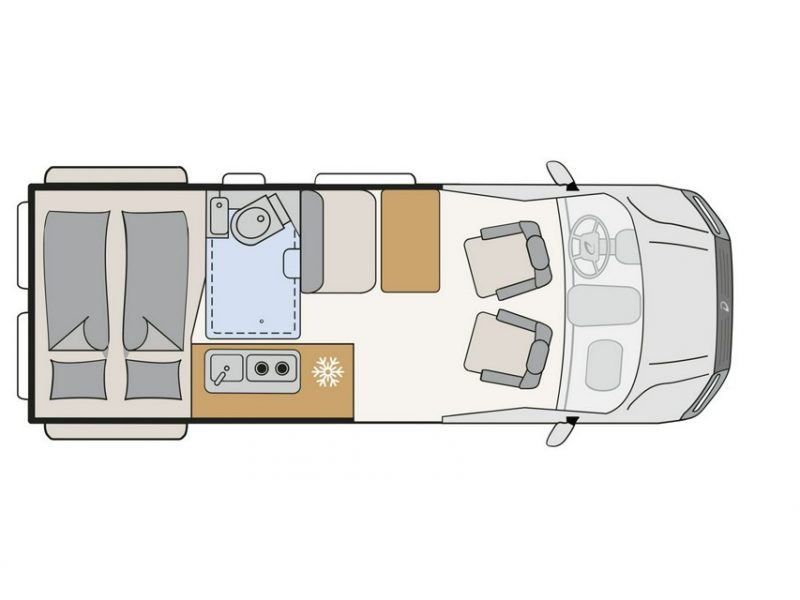 samochody kempingowe Dethleffs Globetrail VW Performance 600 DR Komfortowy campervan na bazie VW, marki DETHLEFFS! KRAKÓW