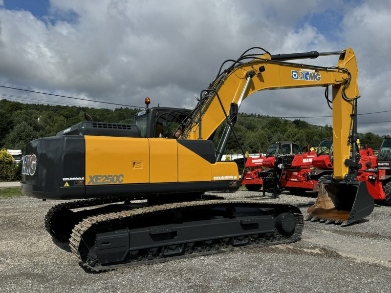 gąsienicowa XCMG XE 250C 25ton Bez DPF i Adblue Stan Jak Nowy możliwa Zamiana lub Wynajem Caterpillar Sany Doosan Volvo