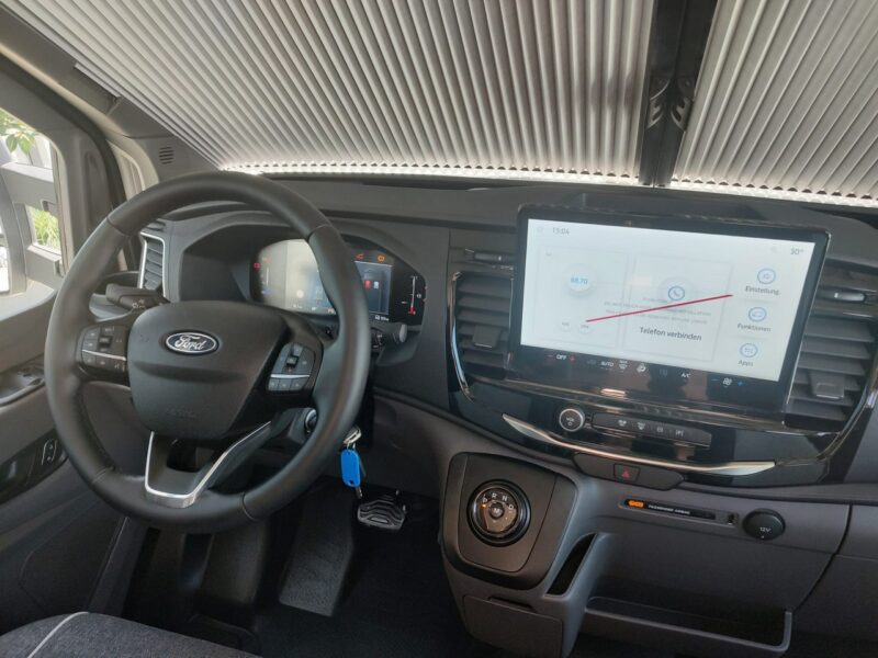 samochody kempingowe Dethleffs JUST GO T7055 EB (2025) Zimowy Just Go w automacie od Dethleffs! Kamper na bazie nowego Forda