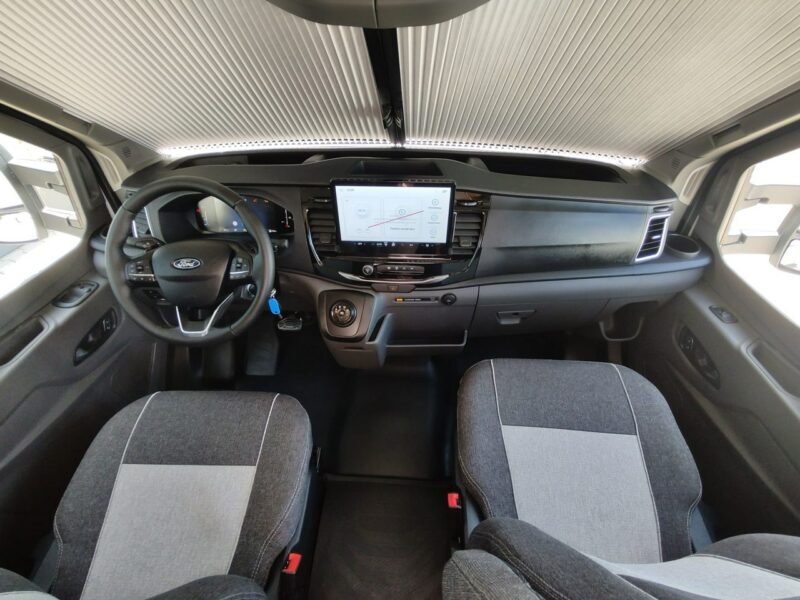 samochody kempingowe Dethleffs JUST GO T7055 EB (2025) Zimowy Just Go w automacie od Dethleffs! Kamper na bazie nowego Forda