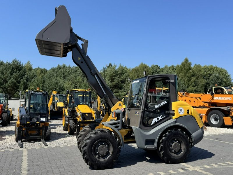 średnia kołowa Mecalac AX 700 Szybko-Złącze Łyżka Super Stan Super Stan nie Wacker Liebherr Jcb Volvo Caterpillar