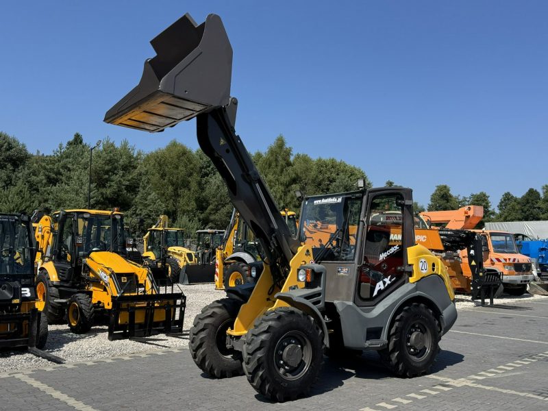 średnia kołowa Mecalac AX 700 Szybko-Złącze Łyżka Super Stan Super Stan nie Wacker Liebherr Jcb Volvo Caterpillar