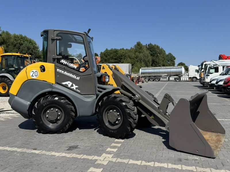średnia kołowa Mecalac AX 700 Szybko-Złącze Łyżka Super Stan Super Stan nie Wacker Liebherr Jcb Volvo Caterpillar