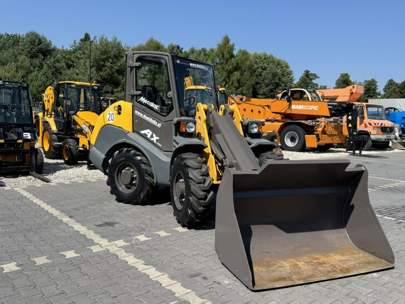 średnia kołowa Mecalac AX 700 Szybko-Złącze Łyżka Super Stan Super Stan nie Wacker Liebherr Jcb Volvo Caterpillar