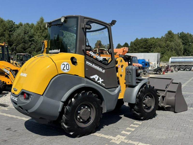 średnia kołowa Mecalac AX 700 Szybko-Złącze Łyżka Super Stan Super Stan nie Wacker Liebherr Jcb Volvo Caterpillar