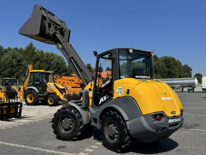 średnia kołowa Mecalac AX 700 Szybko-Złącze Łyżka Super Stan Super Stan nie Wacker Liebherr Jcb Volvo Caterpillar