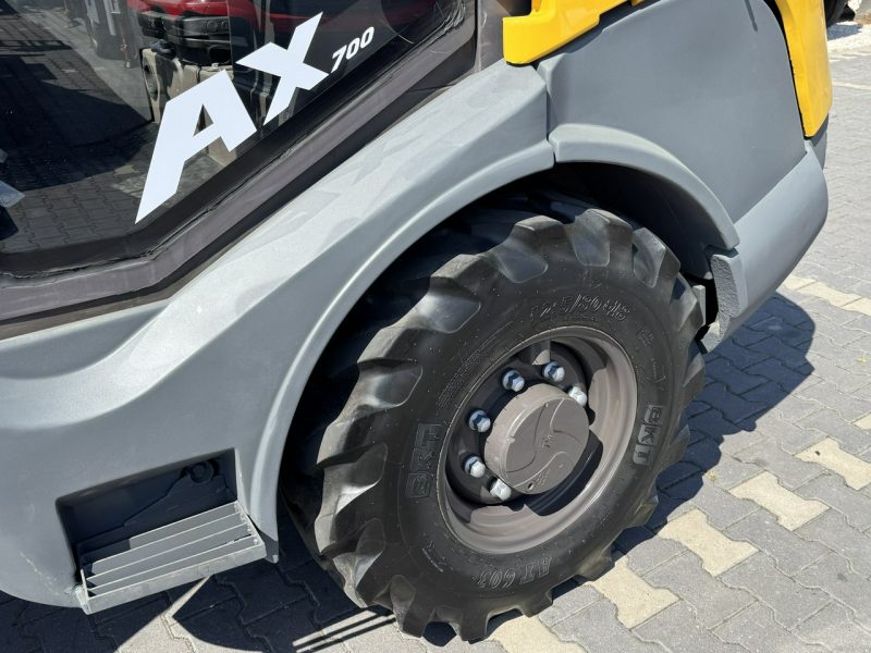 średnia kołowa Mecalac AX 700 Szybko-Złącze Łyżka Super Stan Super Stan nie Wacker Liebherr Jcb Volvo Caterpillar