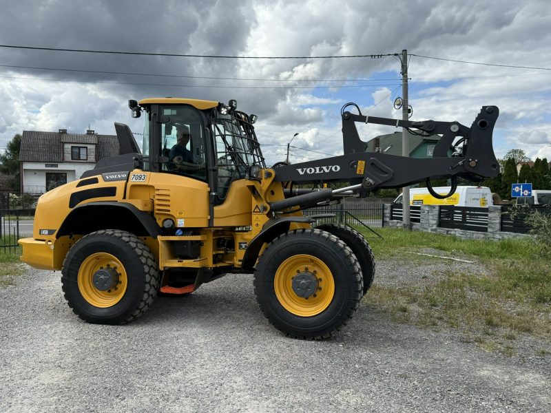 średnia kołowa Volvo Waga -10ton WHEEL LOADER L45H Maszyna w Bardzo Dobrym Stanie Klima Szybko Złącze nie Caterpillar Wacker Liebherrr JCB