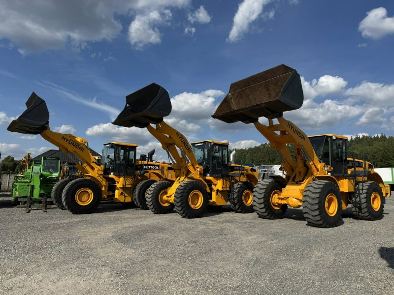 duża kołowa Hyundai HL770-7A Dobry Stan Techniczny, Centralne Smarowanie 23,1/Ton.