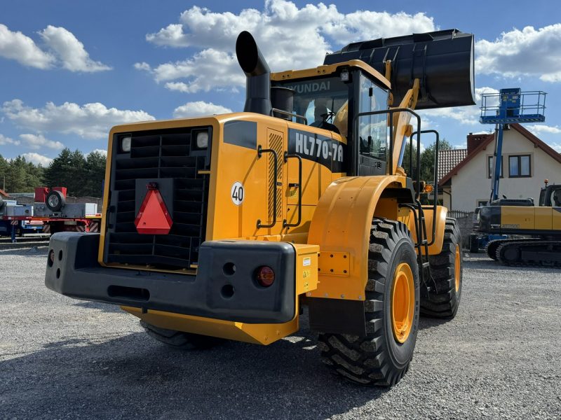 duża kołowa Hyundai HL770-7A Dobry Stan Techniczny, Centralne Smarowanie 23,1/Ton.