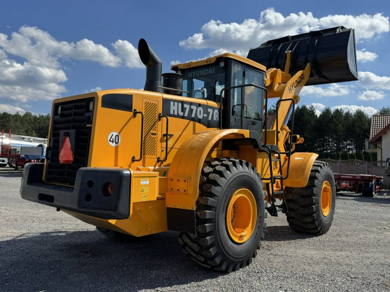 duża kołowa Hyundai HL770-7A Dobry Stan Techniczny, Centralne Smarowanie 23,1/Ton.