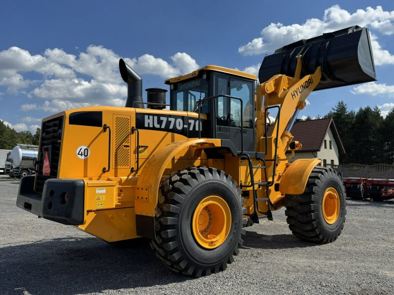 duża kołowa Hyundai HL770-7A Dobry Stan Techniczny, Centralne Smarowanie 23,1/Ton.