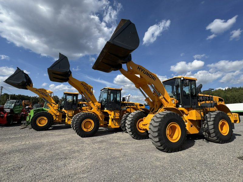 duża kołowa Hyundai HL770-7A Dobry Stan Techniczny, Centralne Smarowanie 23,1/Ton.