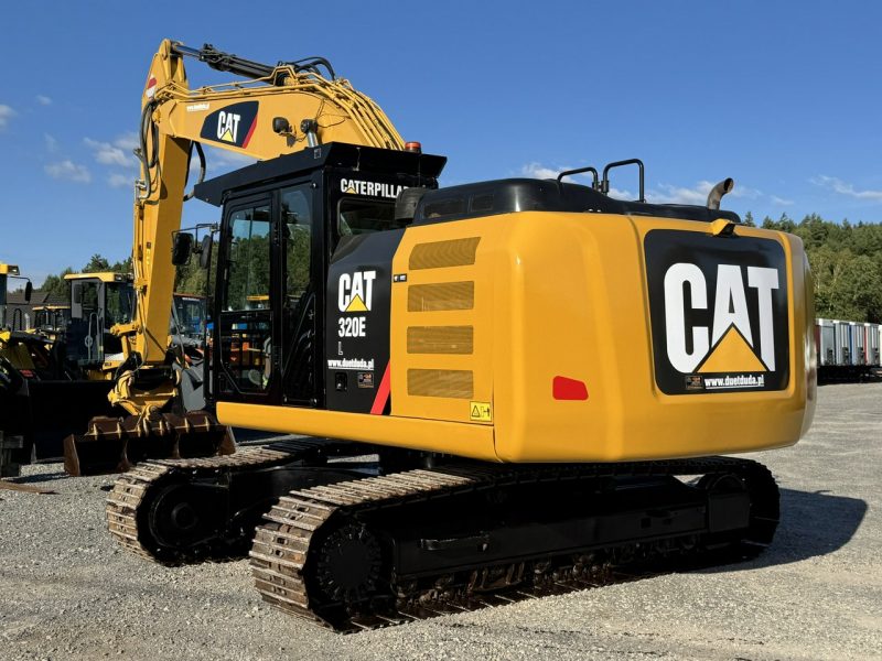 gąsienicowa Caterpillar 320 EL Szybkozłącze Łyżka Skarpowa uchylna Waga 22tony Zadbana Super Stan nie 319 320 323 320 324 326 329 330