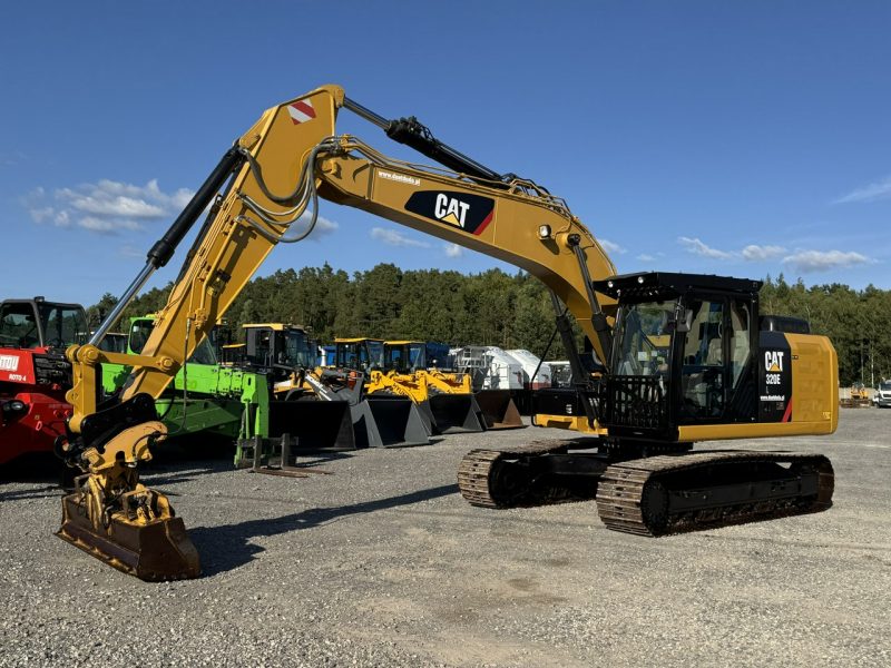 gąsienicowa Caterpillar 320 EL Szybkozłącze Łyżka Skarpowa uchylna Waga 22tony Zadbana Super Stan nie 319 320 323 320 324 326 329 330