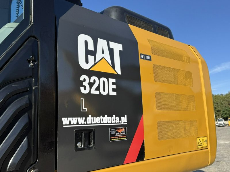 gąsienicowa Caterpillar 320 EL Szybkozłącze Łyżka Skarpowa uchylna Waga 22tony Zadbana Super Stan nie 319 320 323 320 324 326 329 330