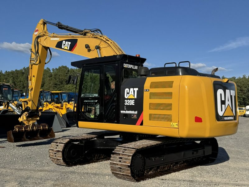 gąsienicowa Caterpillar 320 EL Szybkozłącze Łyżka Skarpowa uchylna Waga 22tony Zadbana Super Stan nie 319 320 323 320 324 326 329 330