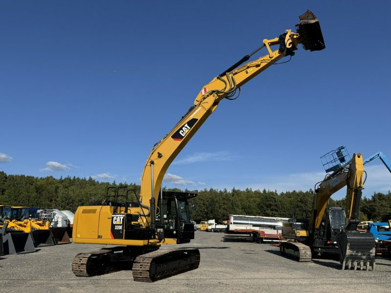gąsienicowa Caterpillar 320 EL Szybkozłącze Łyżka Skarpowa uchylna Waga 22tony Zadbana Super Stan nie 319 320 323 320 324 326 329 330