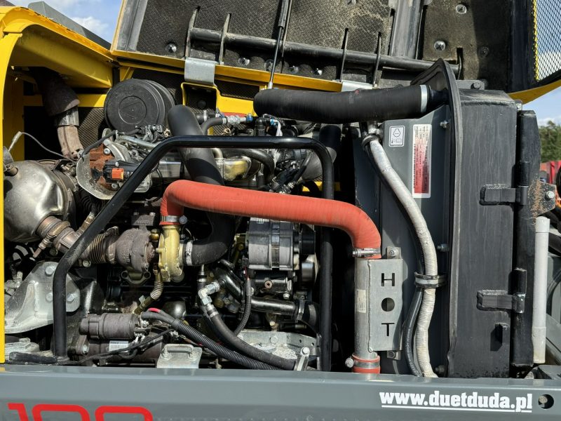 kołowa Wacker Neuson EW100 Pług + Podpory 10 ton Szybkozłącze Klimatyzacja Nowe Opony Świeżo Sprowadzona ( Terex Caterpiller Liebherr )