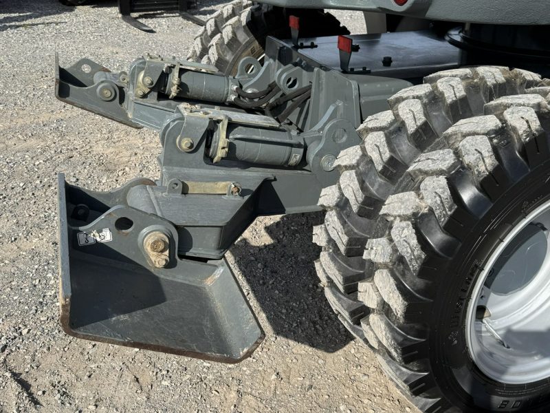kołowa Wacker Neuson EW100 Pług + Podpory 10 ton Szybkozłącze Klimatyzacja Nowe Opony Świeżo Sprowadzona ( Terex Caterpiller Liebherr )