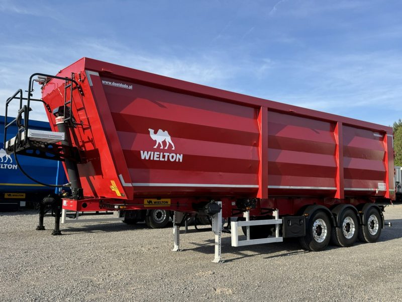 wywrotka Wielton HARDOX STALOWA DO ZŁOMU 50m Oś Podnoszona Złomówka Hamulce Tarczowe Jak Nowa Dostępna od Reki OKAZJA !!!